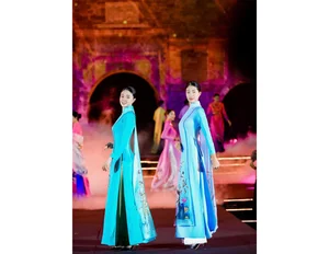 Elegant Ao Dai Collection: Radiating the Timeless Cultural Heritage and Artistry of Hanoi - image 2