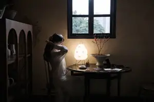 YiTuYu Vol.8549: Leng Ku Wang Ye's Dreamy Elegance in a White Sweater - image 0