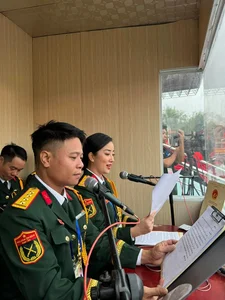 Captivating Beauty of the Female Soldier at Dien Bien Military Parade - image 6