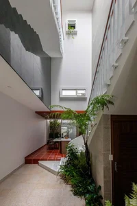 A Serene 4-Story Townhouse Design Infused with Traditional Western Vietnamese Soul - image 7
