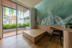 A Serene 4-Story Townhouse Design Infused with Traditional Western Vietnamese Soul - image 1