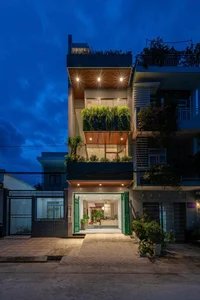A Serene 4-Story Townhouse Design Infused with Traditional Western Vietnamese Soul - image 37