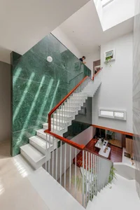 A Serene 4-Story Townhouse Design Infused with Traditional Western Vietnamese Soul - image 19