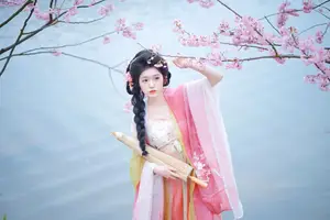 Zi Yu's Ethereal Beauty Amidst Cherry Blossoms – A YiTuYu Art Language Vol.8834 Masterpiece - image 4