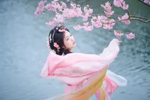 Zi Yu's Ethereal Beauty Amidst Cherry Blossoms – A YiTuYu Art Language Vol.8834 Masterpiece - image 10