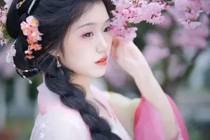 Zi Yu's Ethereal Beauty Amidst Cherry Blossoms – A YiTuYu Art Language Vol.8834 Masterpiece - image 11