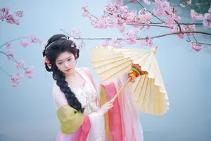 Zi Yu's Ethereal Beauty Amidst Cherry Blossoms – A YiTuYu Art Language Vol.8834 Masterpiece - image 9