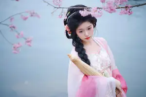 Zi Yu's Ethereal Beauty Amidst Cherry Blossoms – A YiTuYu Art Language Vol.8834 Masterpiece - image 8