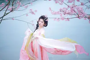 Zi Yu's Ethereal Beauty Amidst Cherry Blossoms – A YiTuYu Art Language Vol.8834 Masterpiece - image 6