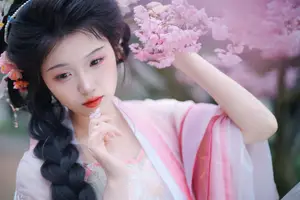 Zi Yu's Ethereal Beauty Amidst Cherry Blossoms – A YiTuYu Art Language Vol.8834 Masterpiece - image 13