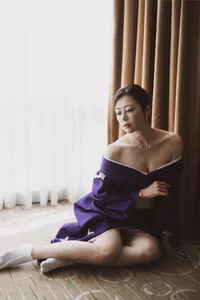 JP Maki Hojo: Captivating Violet Elegance (87P) - image 22
