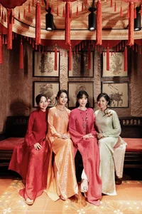 Timeless Elegance: Đặng Thu Thảo Shines in Exquisite Traditional Vietnamese Ao Dai - image 6