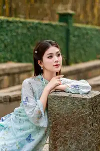 Graceful Ao Dai Girl Amidst Bamboo: Timeless Beauty and Serenity - image 6