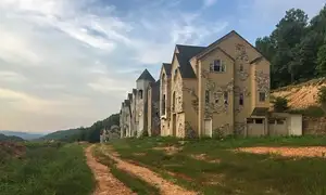 Mystery Resort: A Decade-Long Abandoned Villa Village, Haunting Scene - image 4