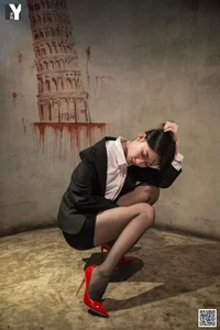 IESS Qiuqiu Elegant Red High Heels and Silk Stockings Collection - image 9