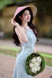 VGU No.146: Enchanting Vietnamese Beauty A Vision of Grace and Elegance with Fresh Blooms - image 7