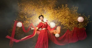 Mu Ge Radiates Elegance in YiTuYu Art Language Vol.6988 Gallery - image 1