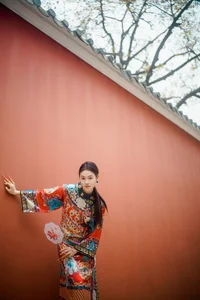 Timeless Elegance of Man Li by the Red Wall - YiTuYu Vol.8871 - image 35