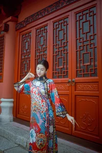 Timeless Elegance of Man Li by the Red Wall - YiTuYu Vol.8871 - image 26