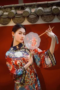 Timeless Elegance of Man Li by the Red Wall - YiTuYu Vol.8871 - image 36
