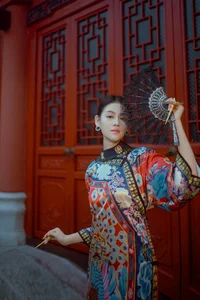 Timeless Elegance of Man Li by the Red Wall - YiTuYu Vol.8871 - image 39