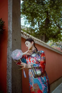 Timeless Elegance of Man Li by the Red Wall - YiTuYu Vol.8871 - image 31