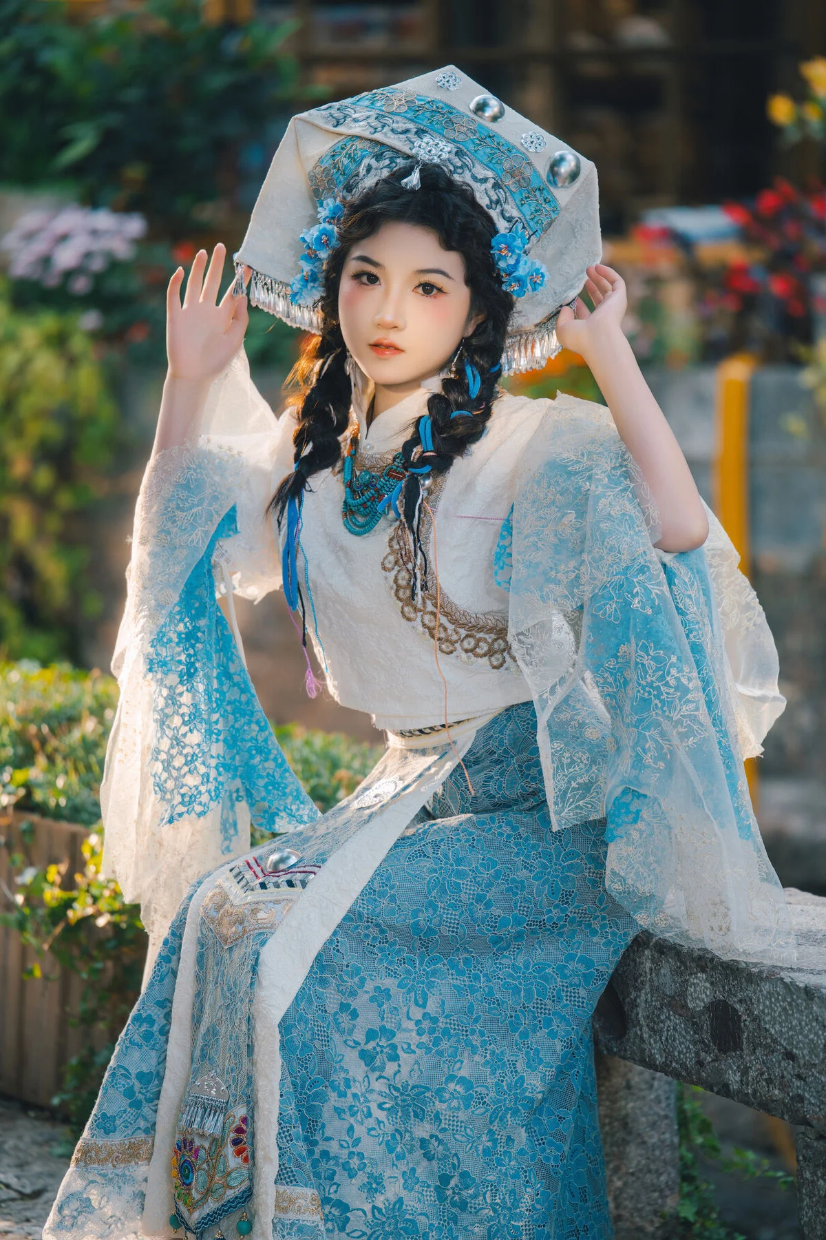 Ethereal Beauty of Xiao Lin: A Poetic Blend of Tradition and Modern Art