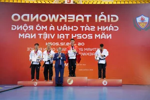 Highlights from the 2024 Asian Open Police Taekwondo Championship: A Display of Skill and Discipline - image 4