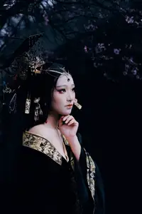 YiTuYu Vol.8704 Xiao Hong: Mysterious Traditional Beauty with Pipa by the Lake - image 3