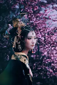 YiTuYu Vol.8704 Xiao Hong: Mysterious Traditional Beauty with Pipa by the Lake - image 6