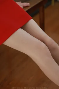 IESS Tuan Tuan Red Dress Office Lady Series - Elegant Long Legs Fashion Photography - image 25