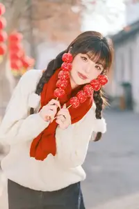 YiTuYu Vol.8562: Sai Xi Xi Li Ma Radiates Festive Charm in Warm Winter Style - image 21