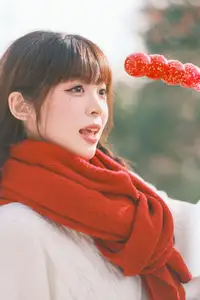 YiTuYu Vol.8562: Sai Xi Xi Li Ma Radiates Festive Charm in Warm Winter Style - image 13