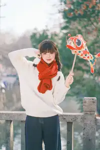YiTuYu Vol.8562: Sai Xi Xi Li Ma Radiates Festive Charm in Warm Winter Style - image 6
