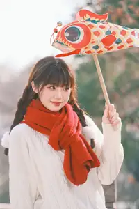 YiTuYu Vol.8562: Sai Xi Xi Li Ma Radiates Festive Charm in Warm Winter Style - image 17