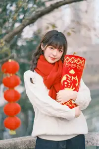 YiTuYu Vol.8562: Sai Xi Xi Li Ma Radiates Festive Charm in Warm Winter Style - image 19