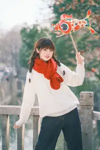 YiTuYu Vol.8562: Sai Xi Xi Li Ma Radiates Festive Charm in Warm Winter Style - image 20