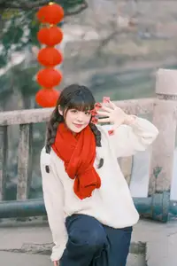 YiTuYu Vol.8562: Sai Xi Xi Li Ma Radiates Festive Charm in Warm Winter Style - image 2