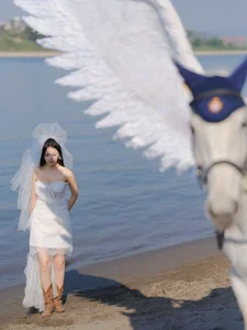 Ethereal Pegasus Muse by the Sea - YiTuYu Art Language Vol.8882 - image 14