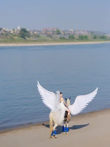 Ethereal Pegasus Muse by the Sea - YiTuYu Art Language Vol.8882 - image 16