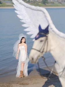 Ethereal Pegasus Muse by the Sea - YiTuYu Art Language Vol.8882 - image 11
