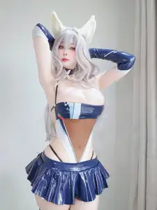 Coser Bai Yin 81 Fantia 2025/4 Part01: Enchanting Cosplay in a Unique Outfit - image 2