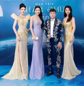Stunning Fashion Moments of Runner-up Lê Kim Khỏe: Elegance Meets Glamour - image 4