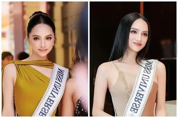 Miss Universe: Radiant Beauty of Honduras, Puerto Rico Delegates at Gala Night