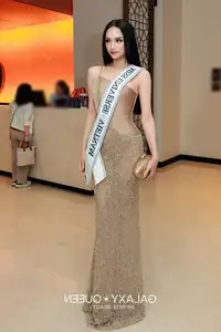 Miss Universe: Radiant Beauty of Honduras, Puerto Rico Delegates at Gala Night - image 5