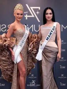 Miss Universe: Radiant Beauty of Honduras, Puerto Rico Delegates at Gala Night - image 3