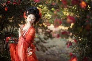 Artistic Elegance in YiTuYu Art Language Vol.6407 Featuring Ting Er - image 7