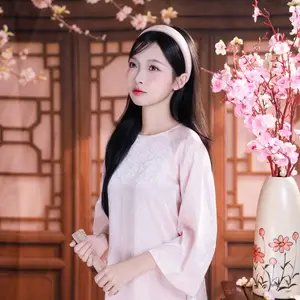 Graceful Asian Girl with Spring Blossoms Timeless Beauty Unveiled - image 7