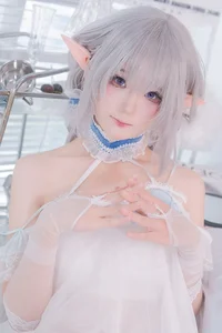 YiTuYu Art Language Vol.10265 Bi Lan Hang Xian Ai Fu Sen COS Gallery - image 3