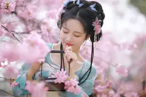 Graceful Mian Mian Si Yuan Dao Amidst Cherry Blossoms Vol.8684 - YiTuYu Art Language - image 6